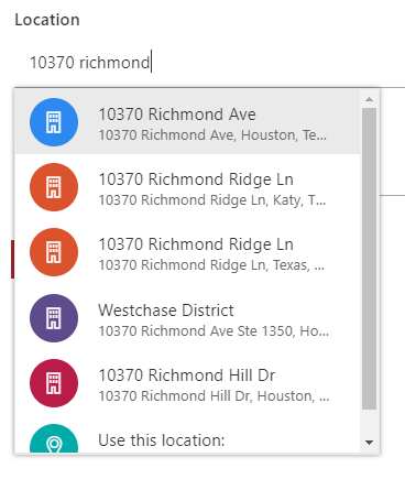 Location Columns for SharePoint Online lists/libraries
